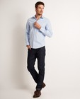 Lichtblauw basic hemd - slim fit - JBC
