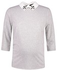 Sweats - Petit pull gris clair