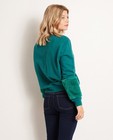 Sweaters - Sweater met imitatiebont