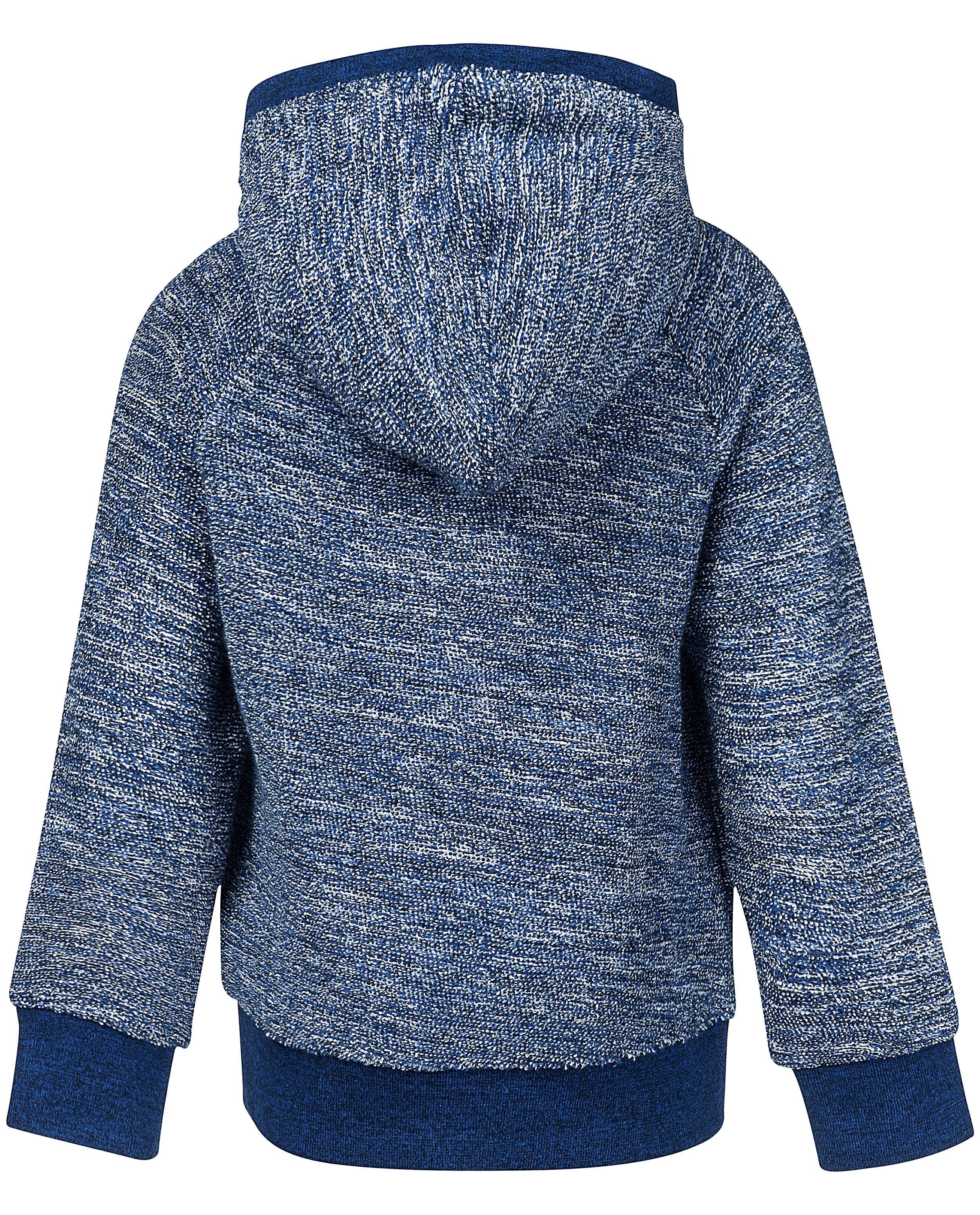 Blauw-witte bouclé trui - Product Detail - blauw - afbeelding nummer 3