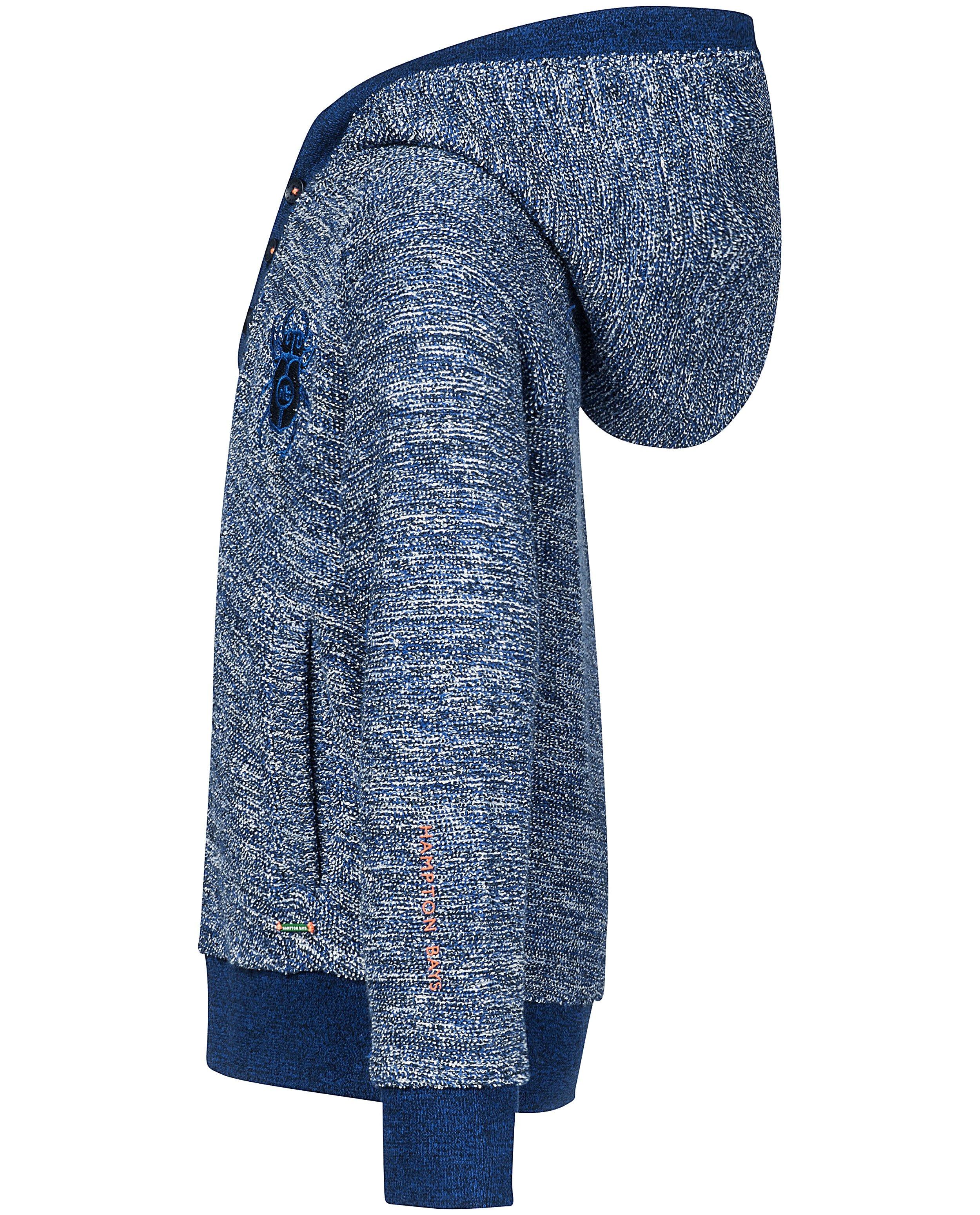 Blauw-witte bouclé trui - Product Detail - blauw - afbeelding nummer 4