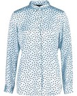 Hemden - IJsblauwe hemdsblouse