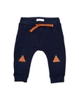 Pantalon molletonné - bleu, imprimé géométrique - JBC