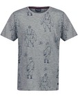 T-shirts - Grijs T-shirt met print Nachtwacht
