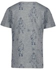 T-shirts - Grijs T-shirt met print Nachtwacht