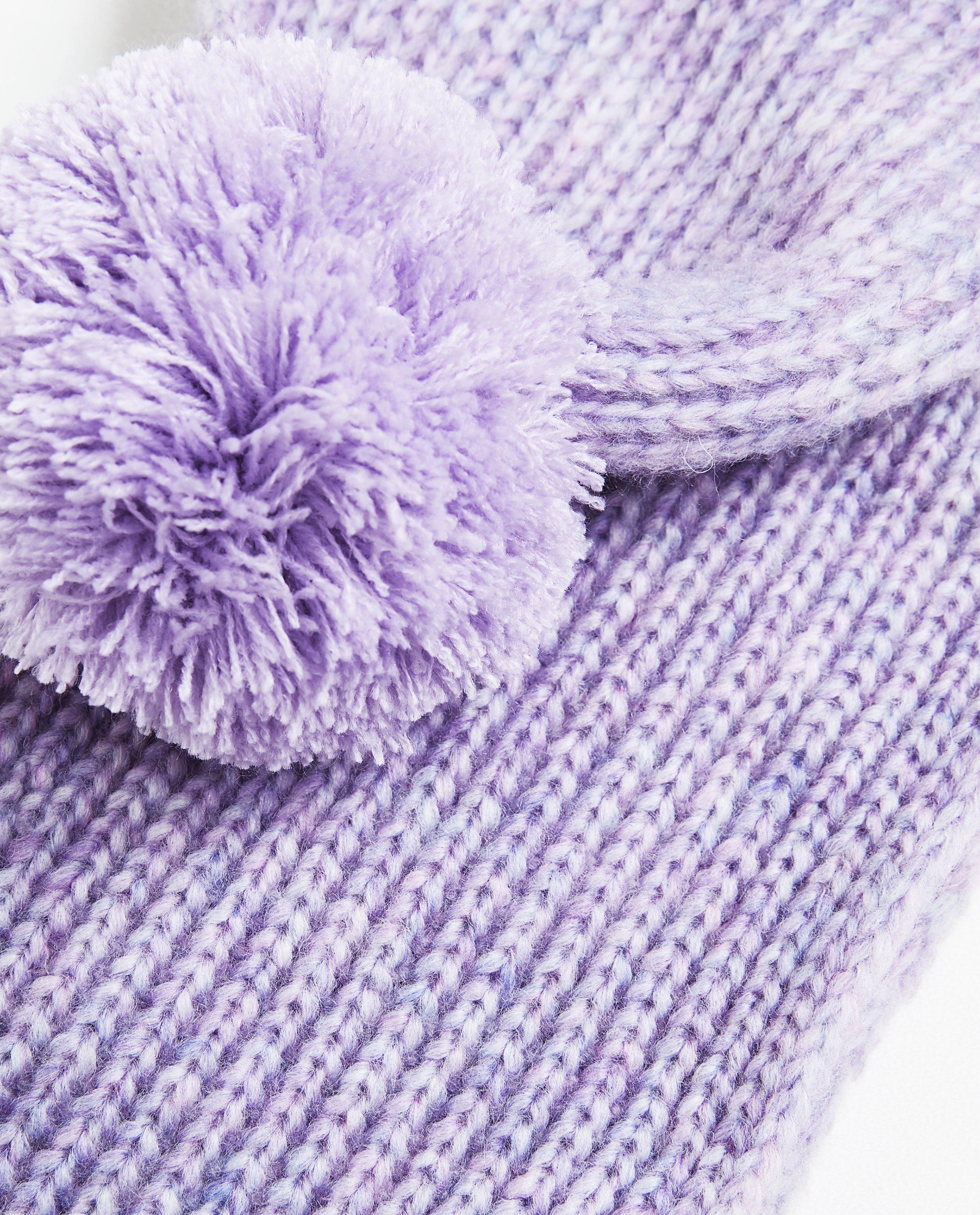 Set van muts en sjaal - Product Detail - lila - afbeelding nummer 2