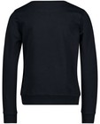 Sweaters - Zwarte swipe sweater