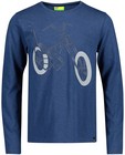 T-shirts - Longsleeve met fietsprint