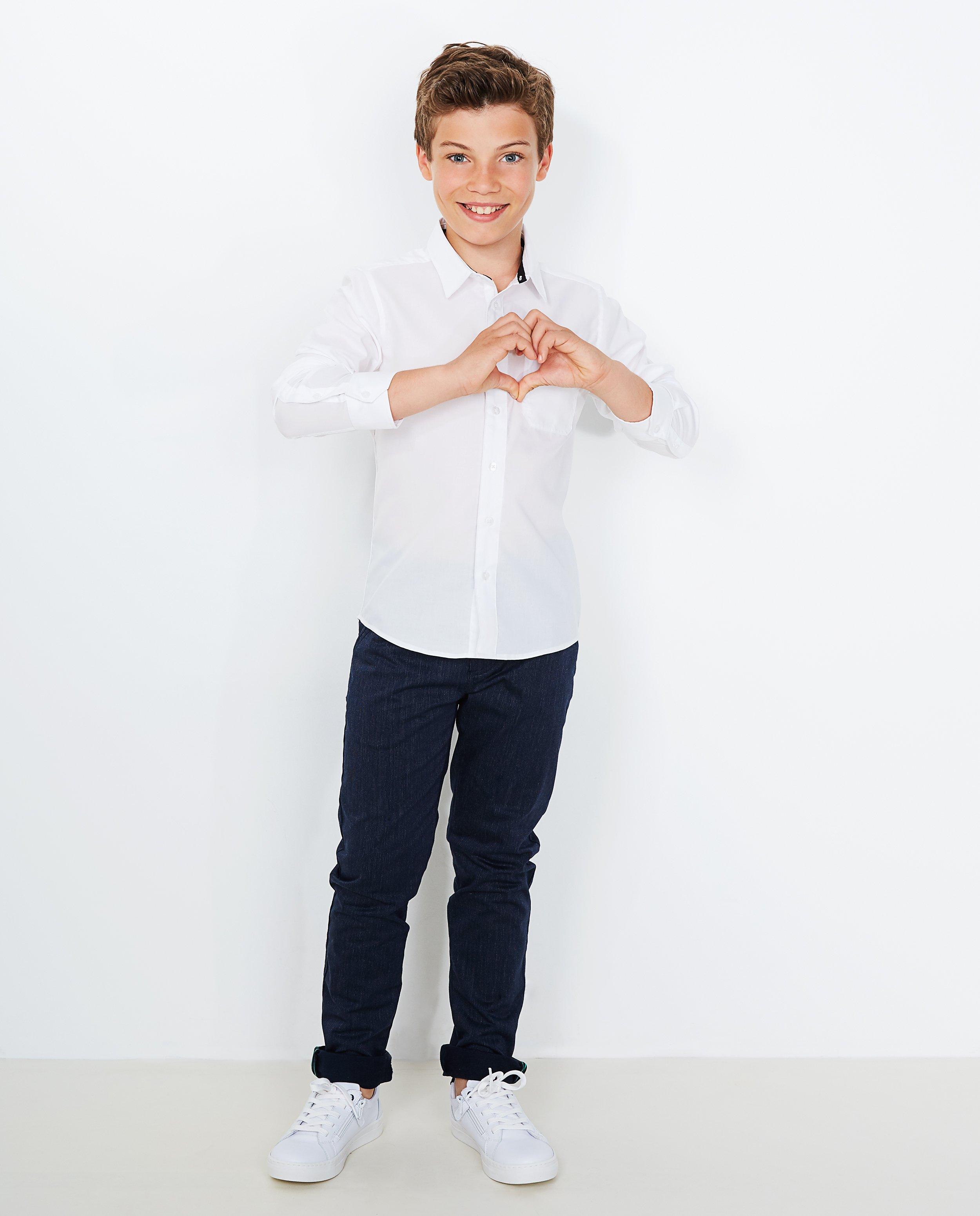 Chemise crème - en coton - JBC