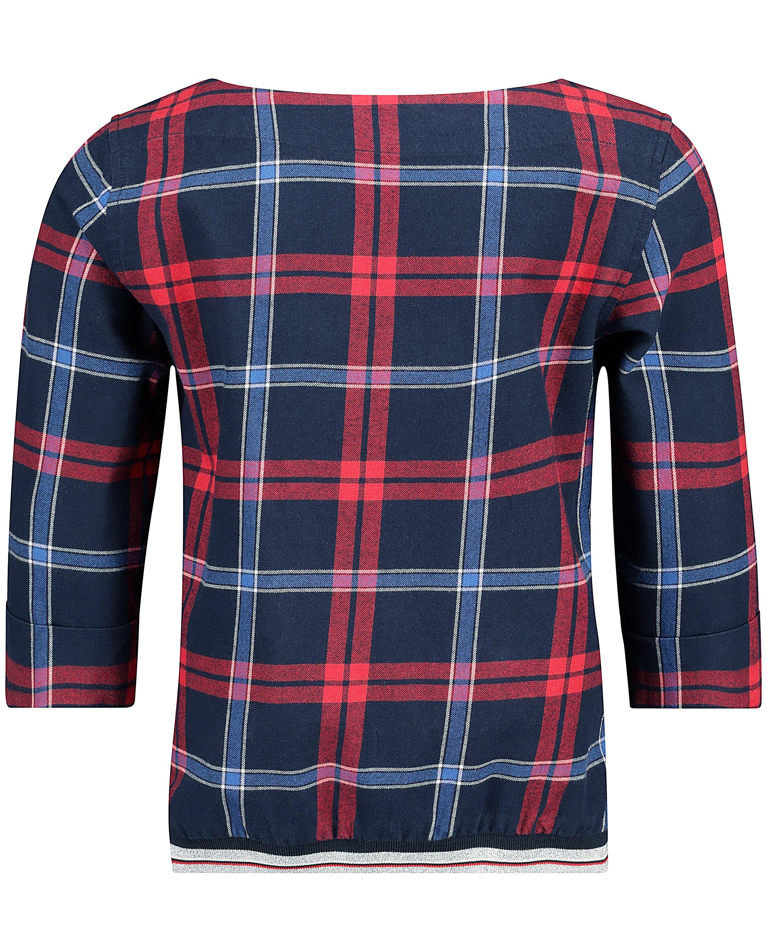 Geruite blouse - Product Detail - donkerblauw - afbeelding nummer 4