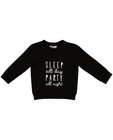Sweater met opschrift - in zwart, BESTies - Besties