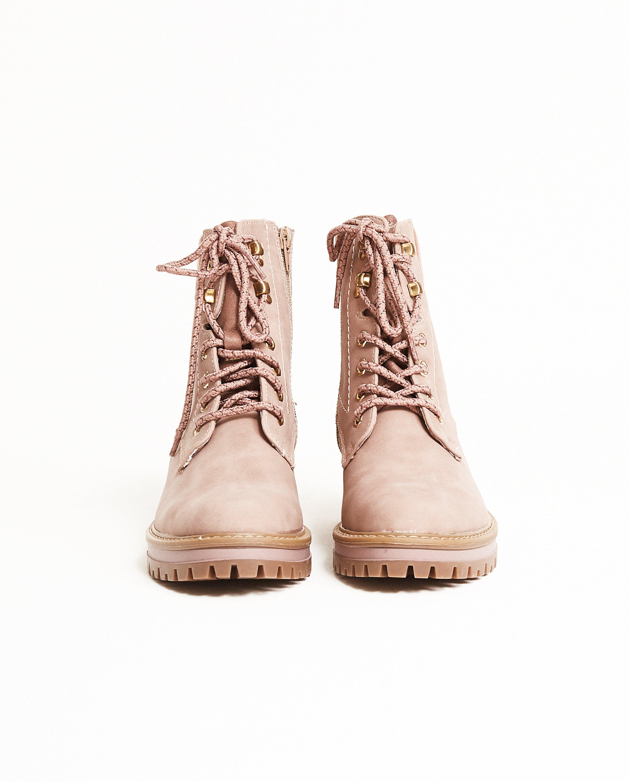 Schoenen - Oudroze laarzen