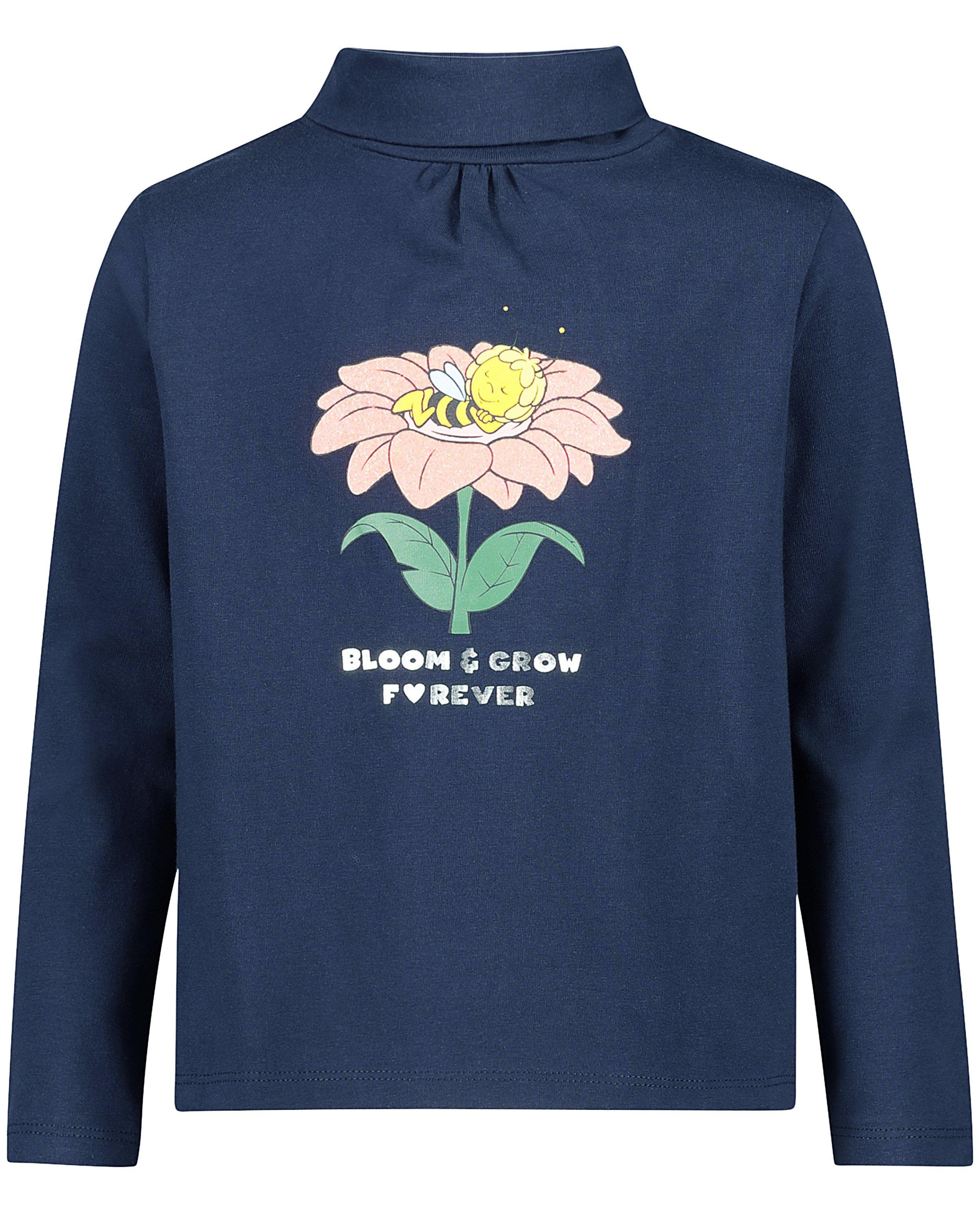 T-shirts - Pull à col roulé bleu