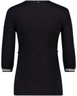 T-shirts - Zwarte viscose blouse