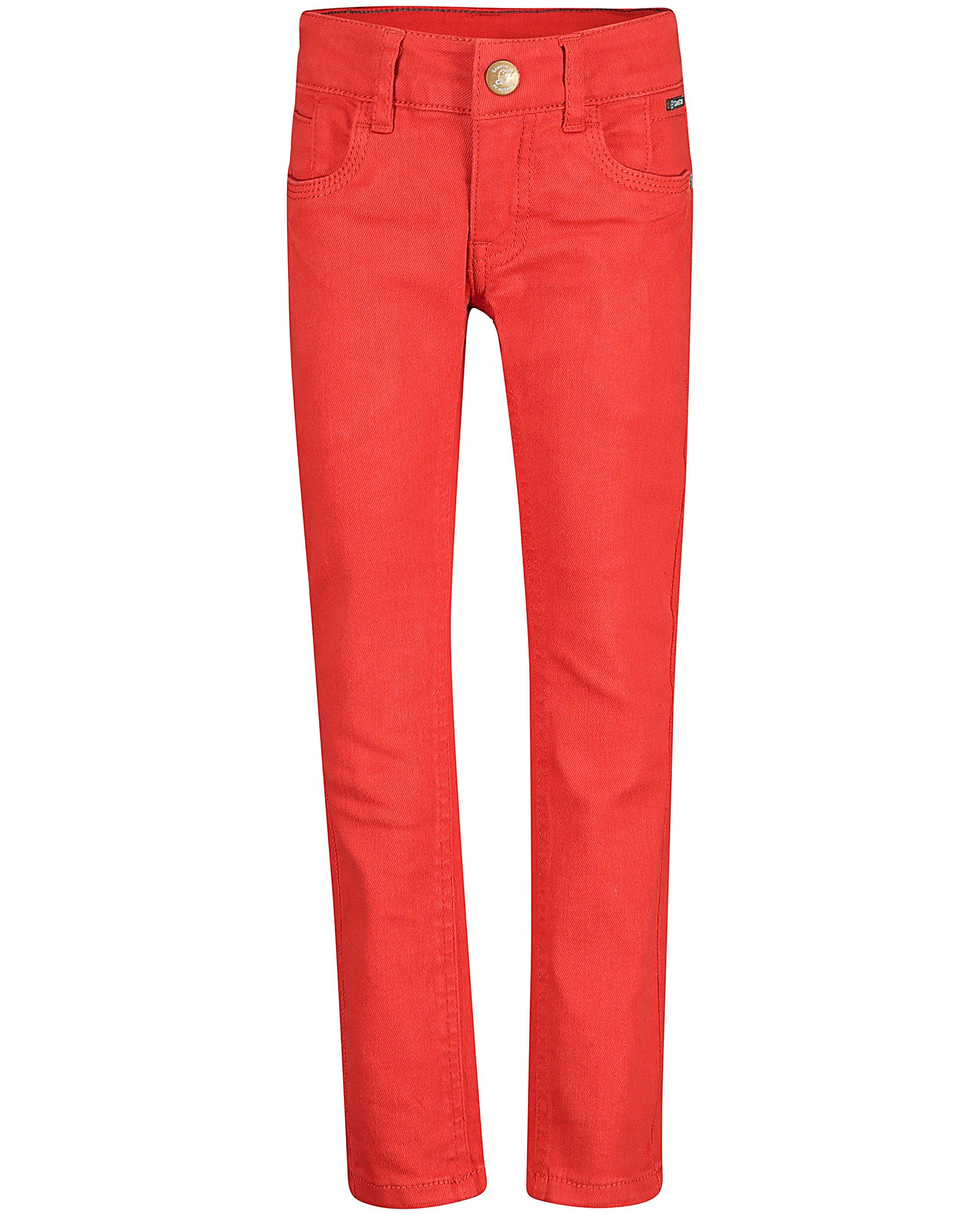 Broeken - Rode jeans