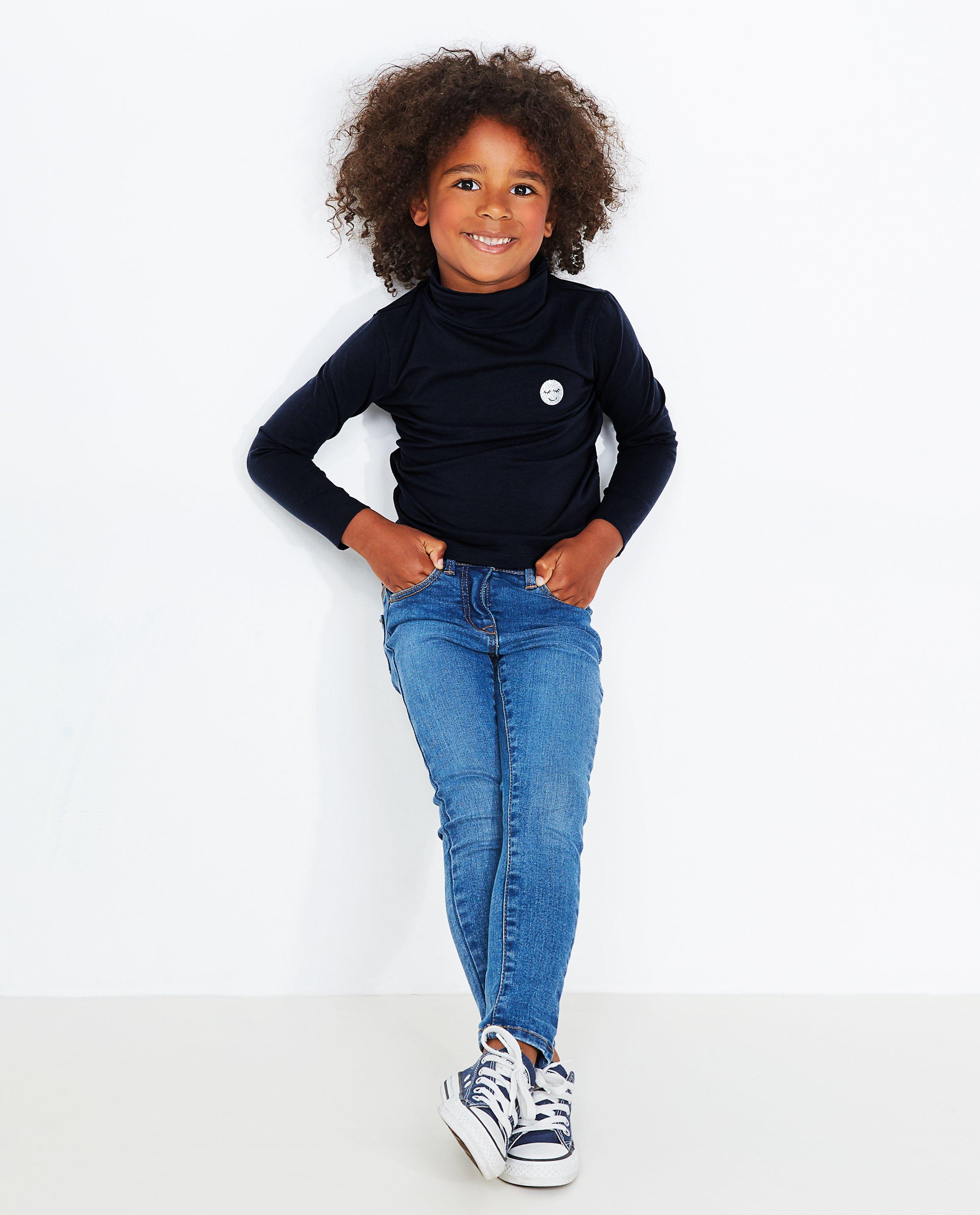 Pull col roulé, coton bio BESTies - noir, BESTies - Besties