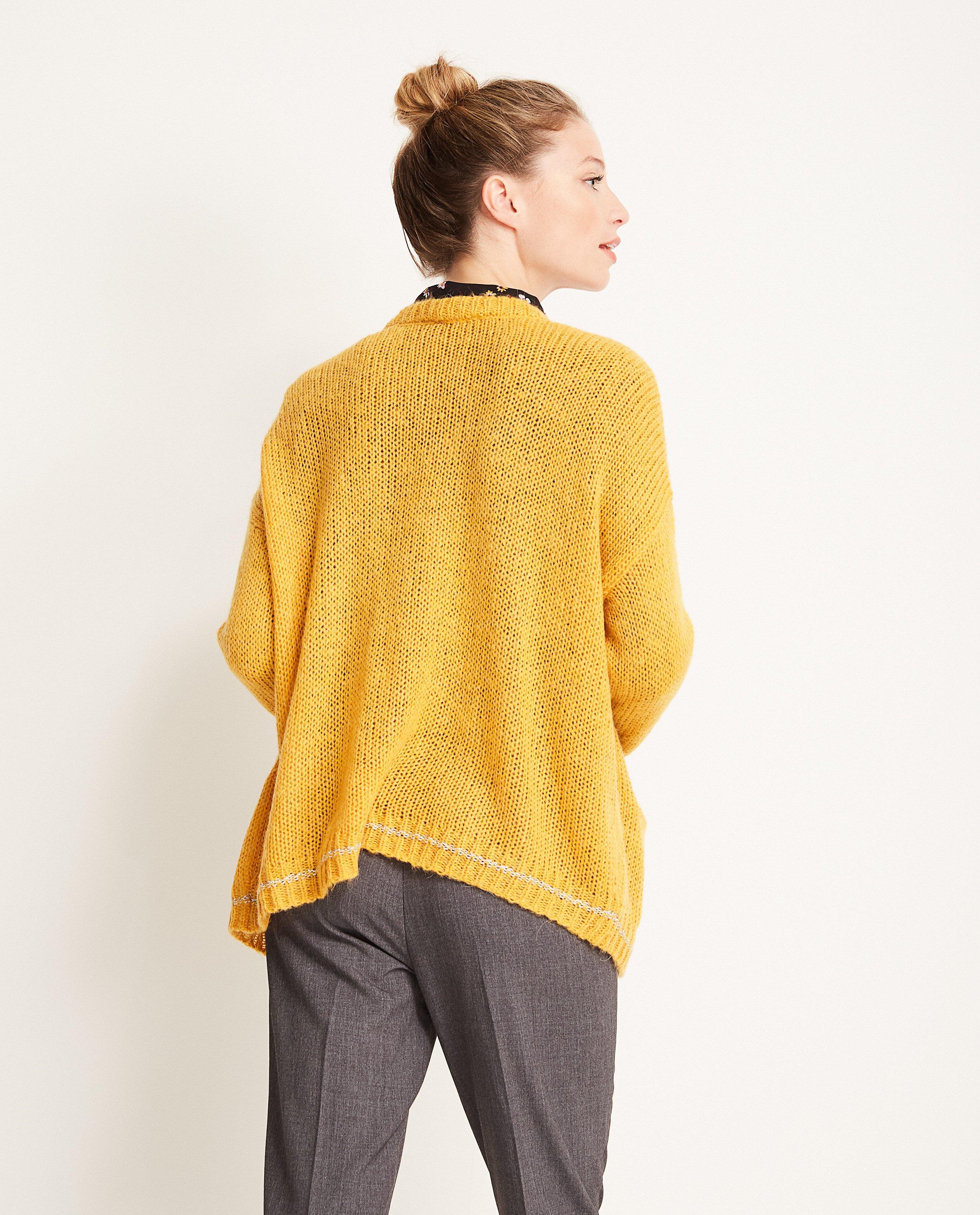 Cardigans - Gilet ocre