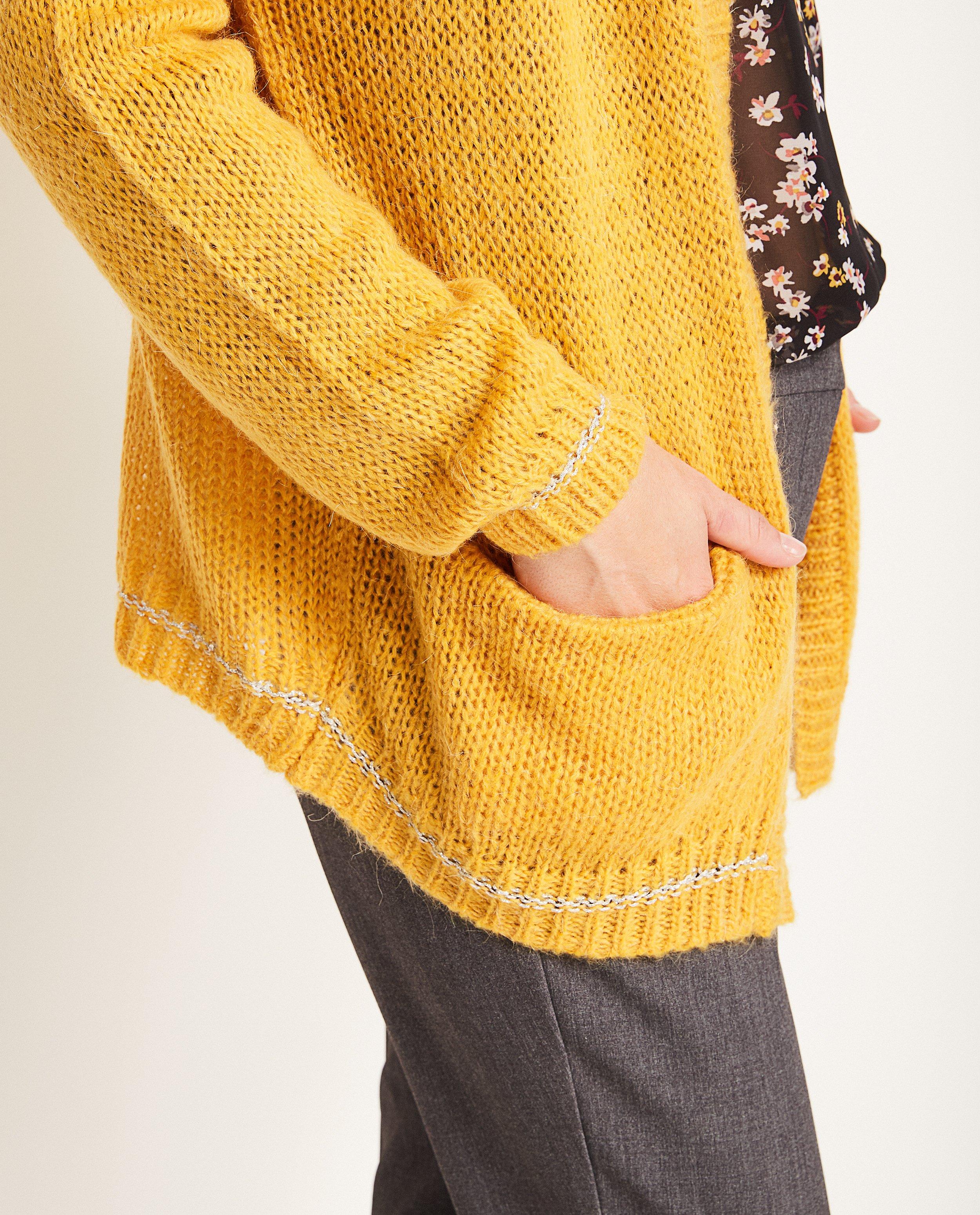 Cardigans - Gilet ocre