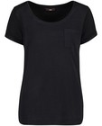 T-shirt noir - en modal mélangé - JBC