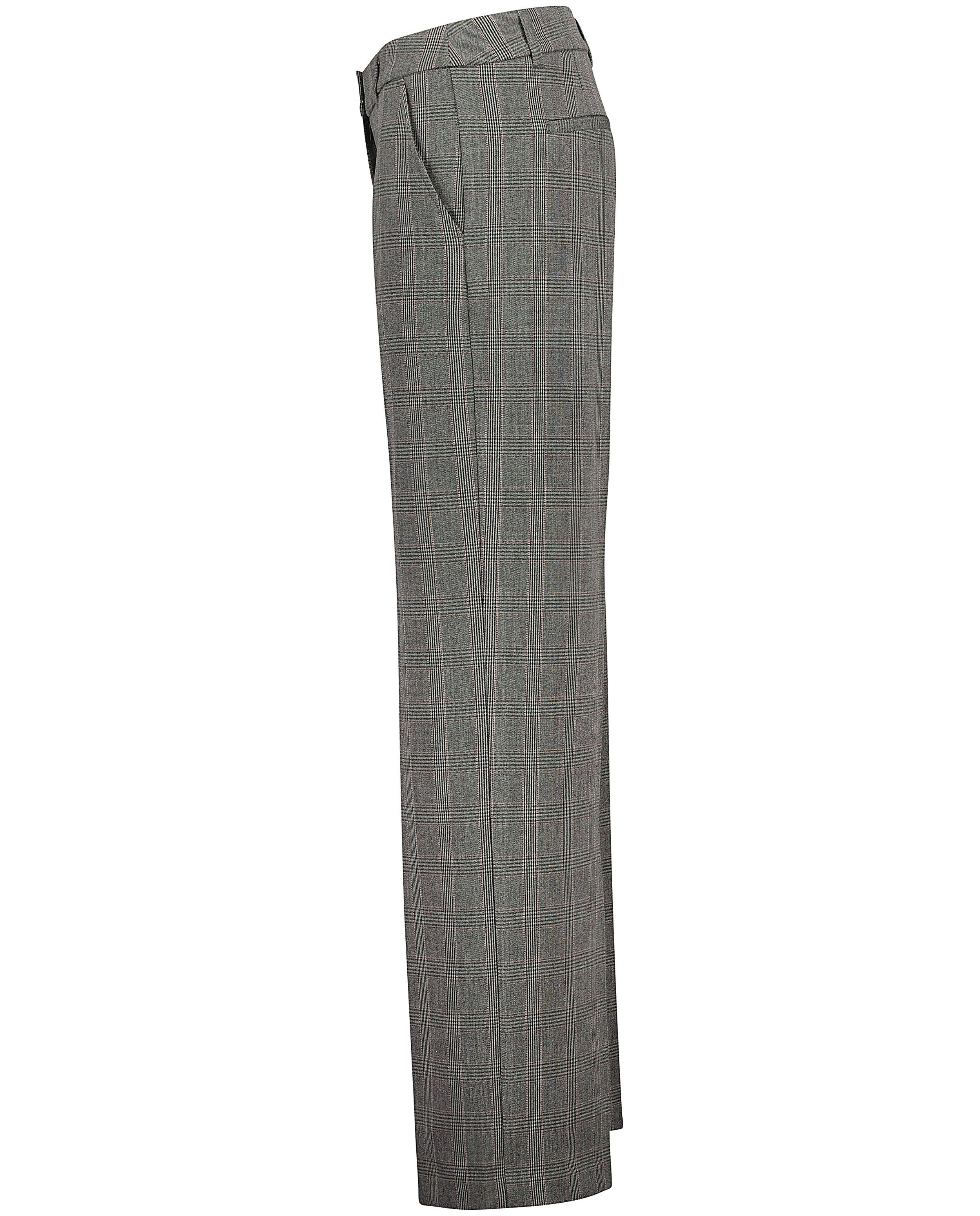 Broeken - Grijze geruite broek