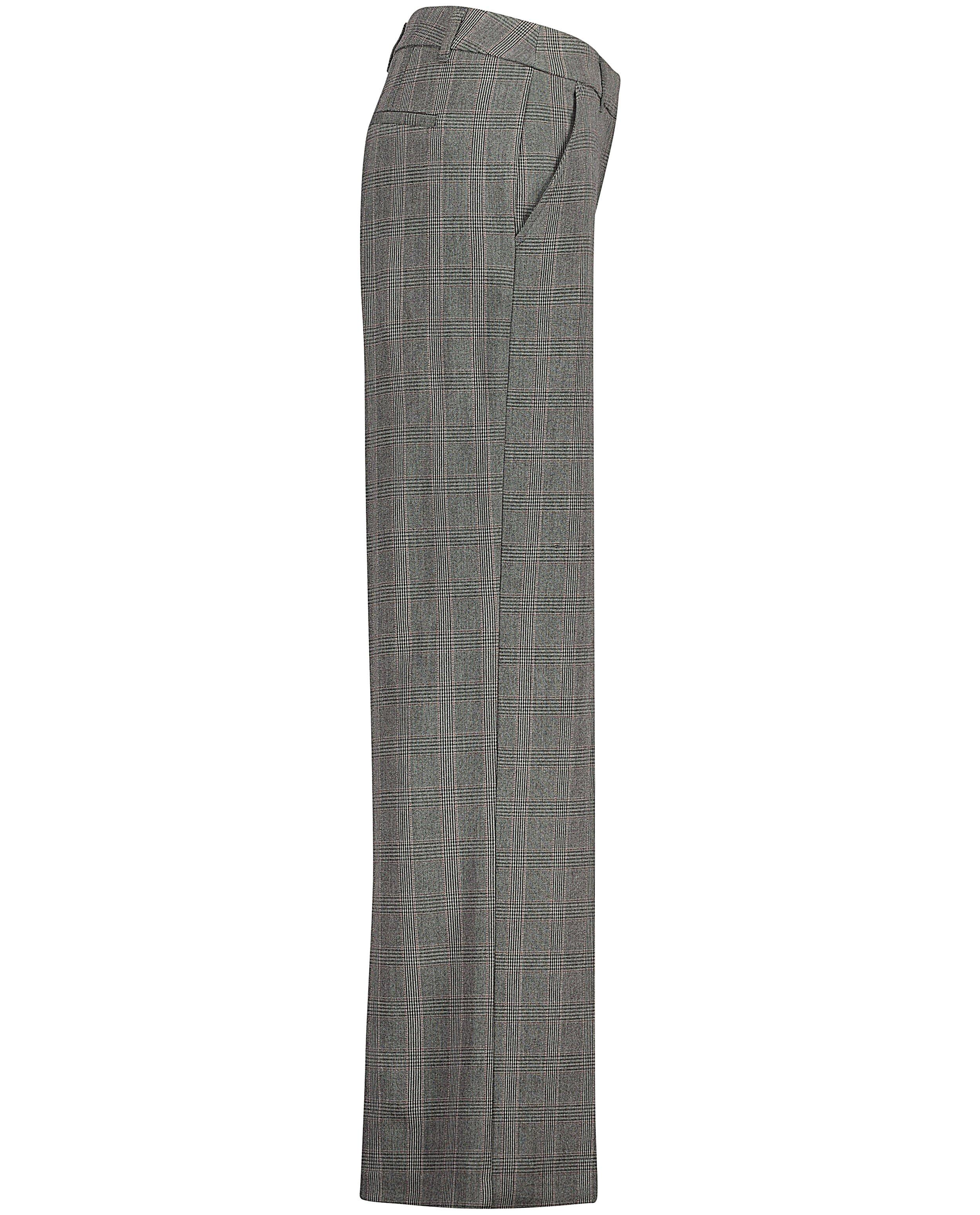 Broeken - Grijze geruite broek