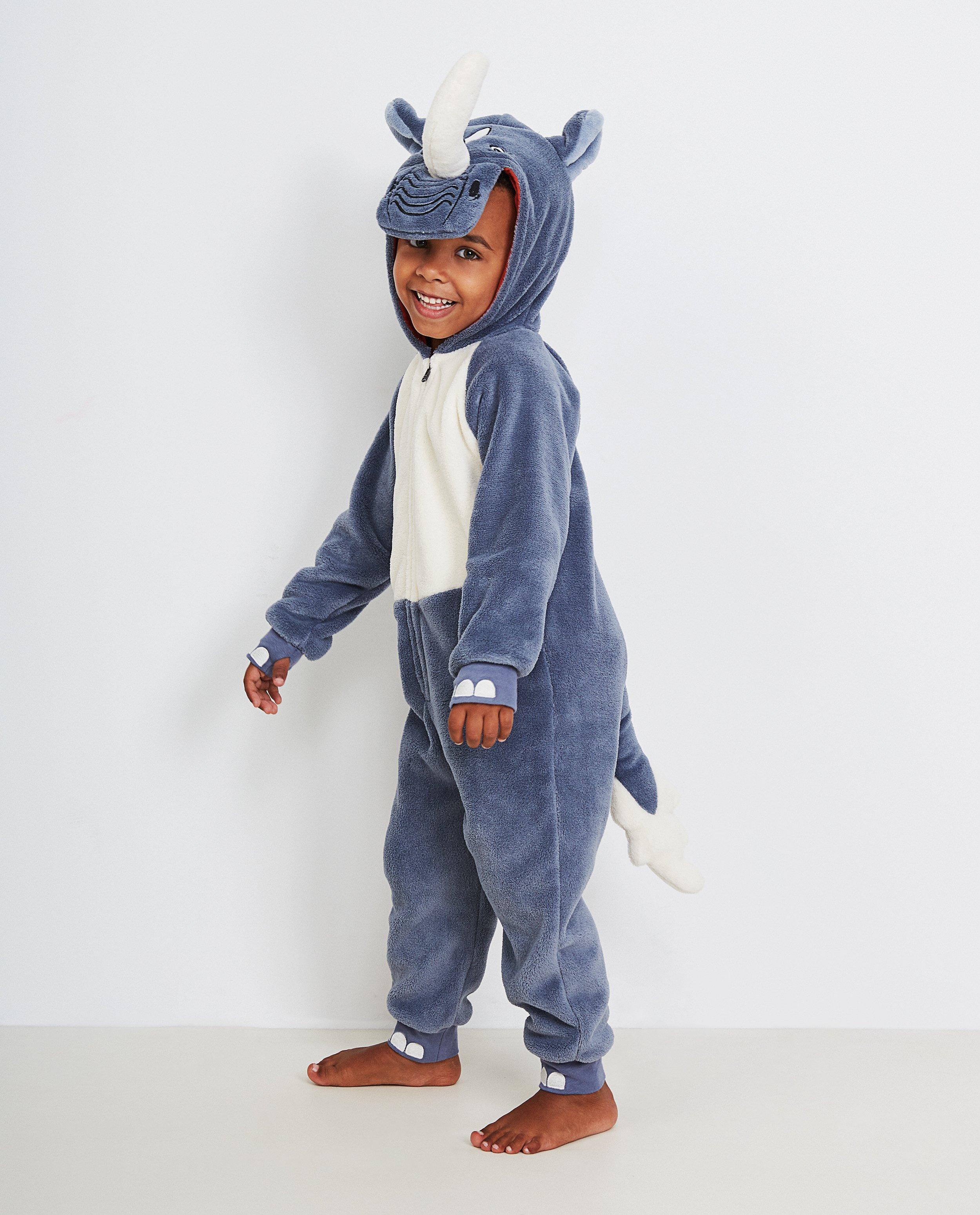 Combinaison garçon - 2-7 ans, rhinocéros - JBC