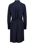 Robes - Robe-chemisier bleu nuit
