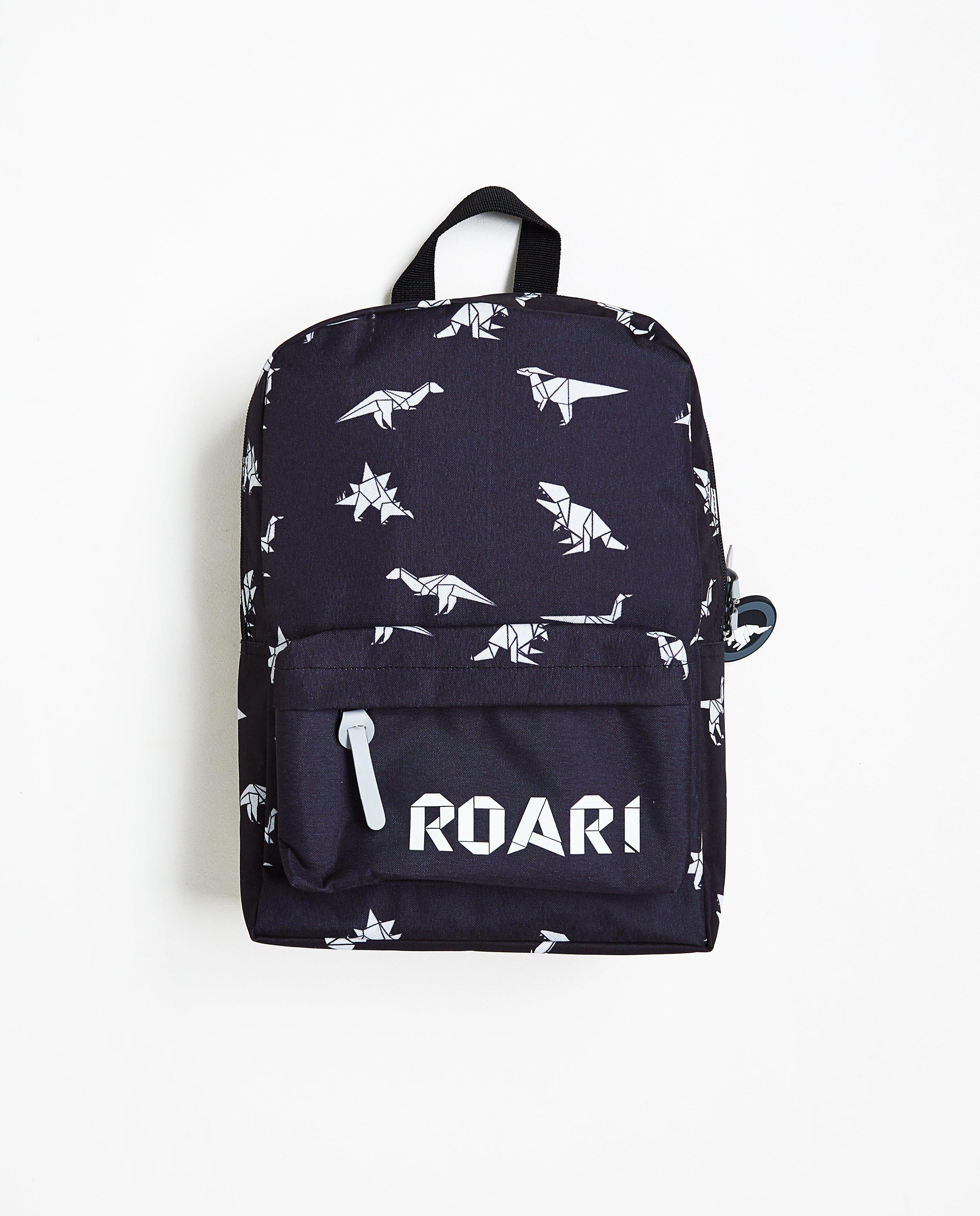 Sac à dos noir - imprimé de dinosaures - JBC