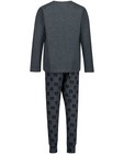 Pyjamas - Pyjama gris foncé, 2-7