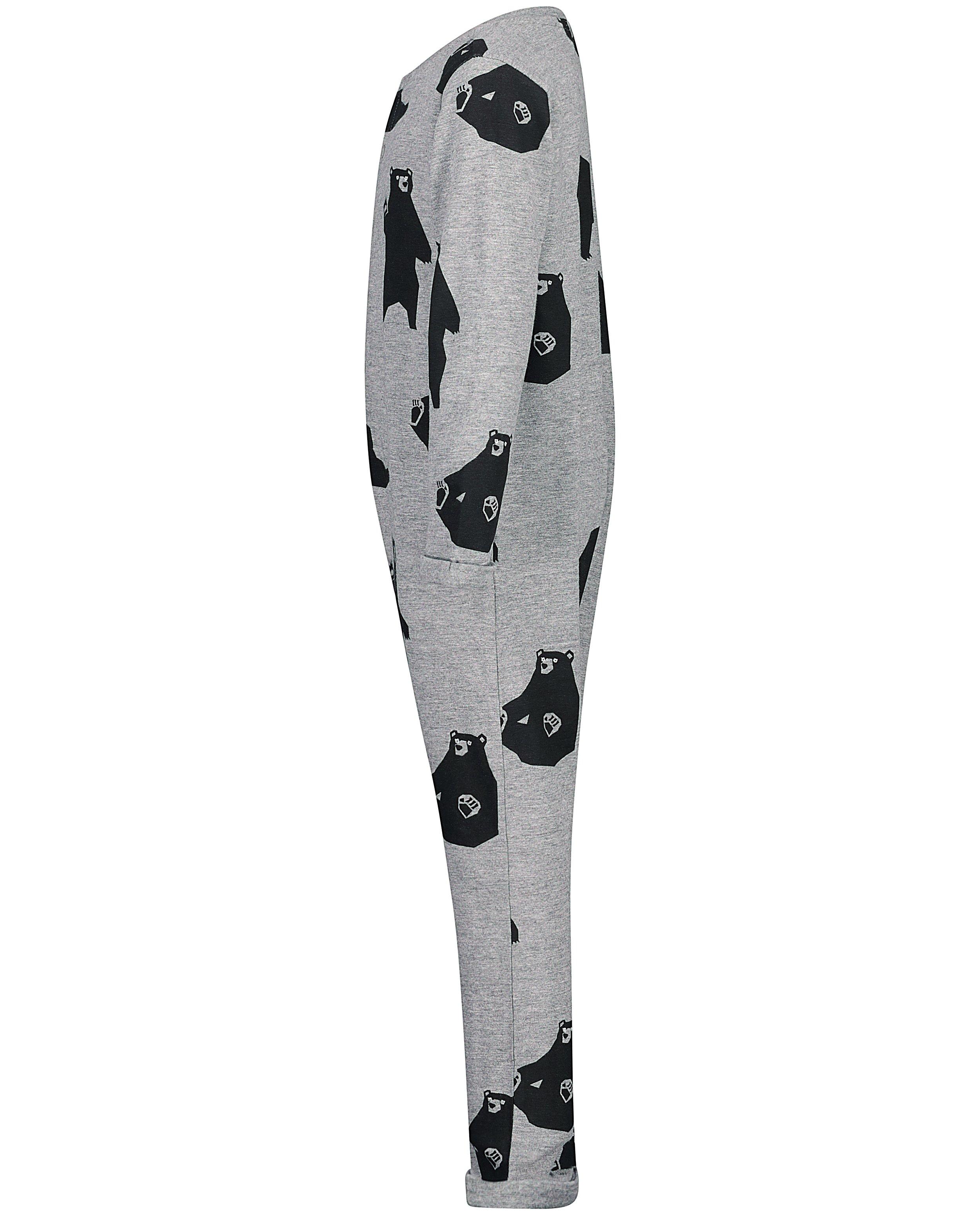 Nachtkleding - Onesie met berenprint