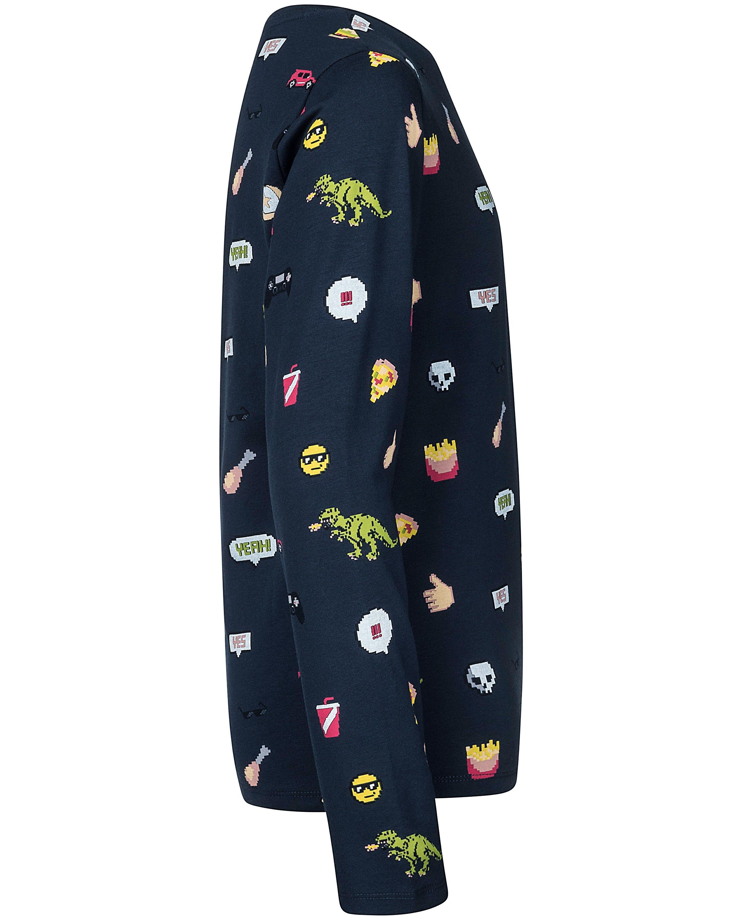Nachtkleding - Nachtblauwe pyjama