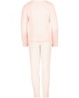 Nachtkleding - Roze fleece pyjama
