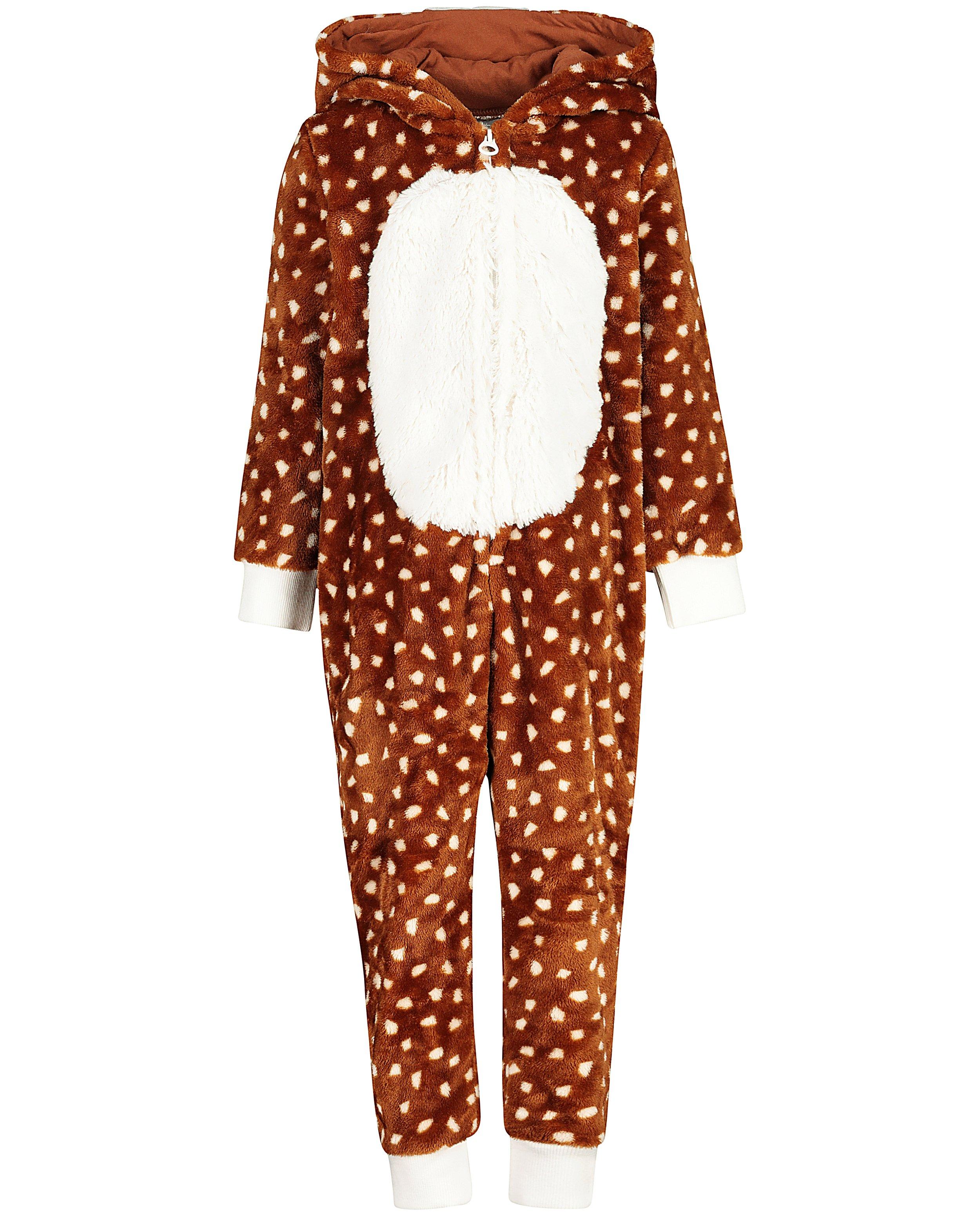 Nachtkleding - Onesie rendier 2-7 jaar
