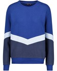 Color block sweater - in blauwtinten - Groggy