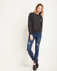 Destroyed skinny jeans - in donkerblauw - JBC