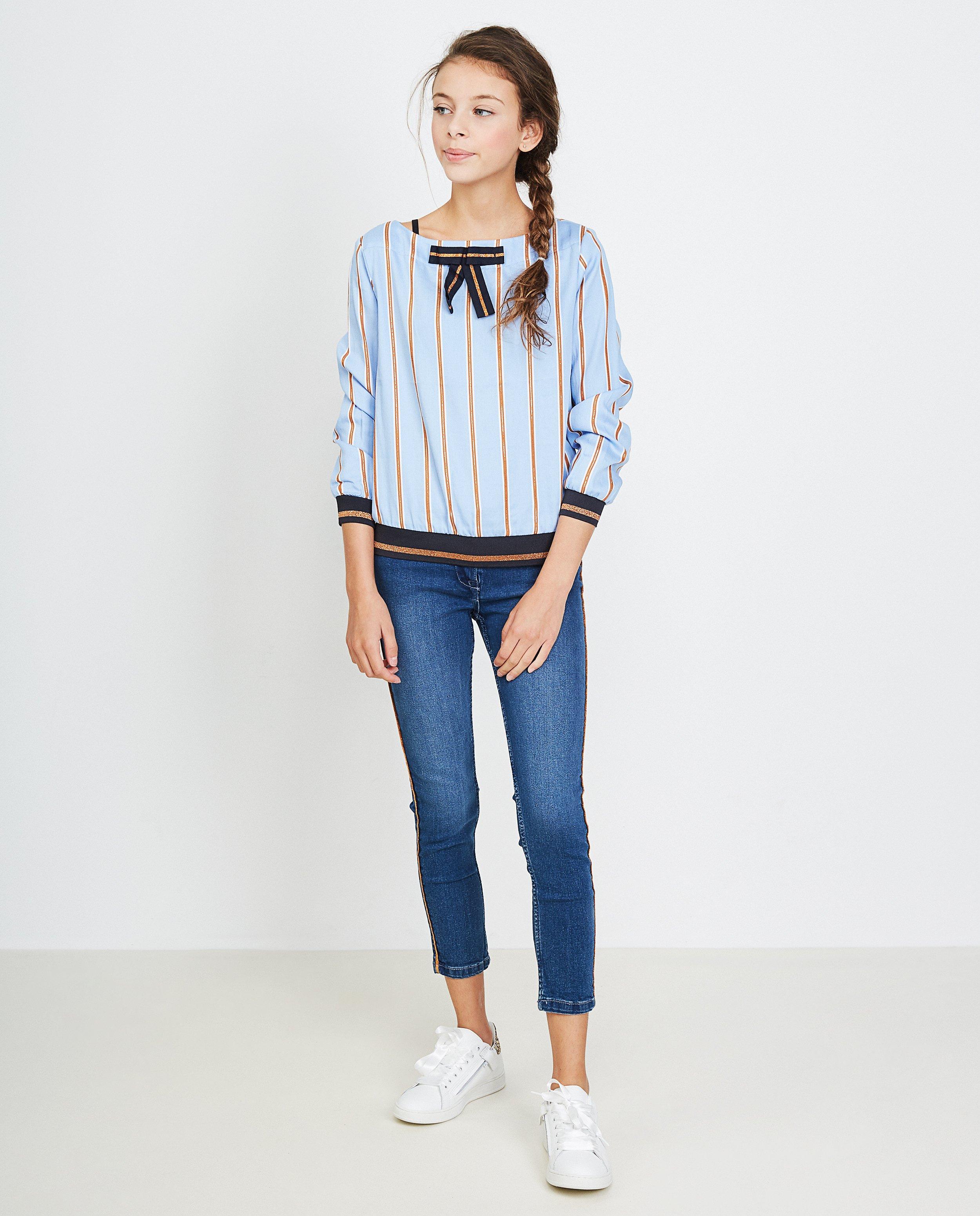 Blouse bleu clair Nachtwacht - rayée, Nachtwacht - Nachtwacht