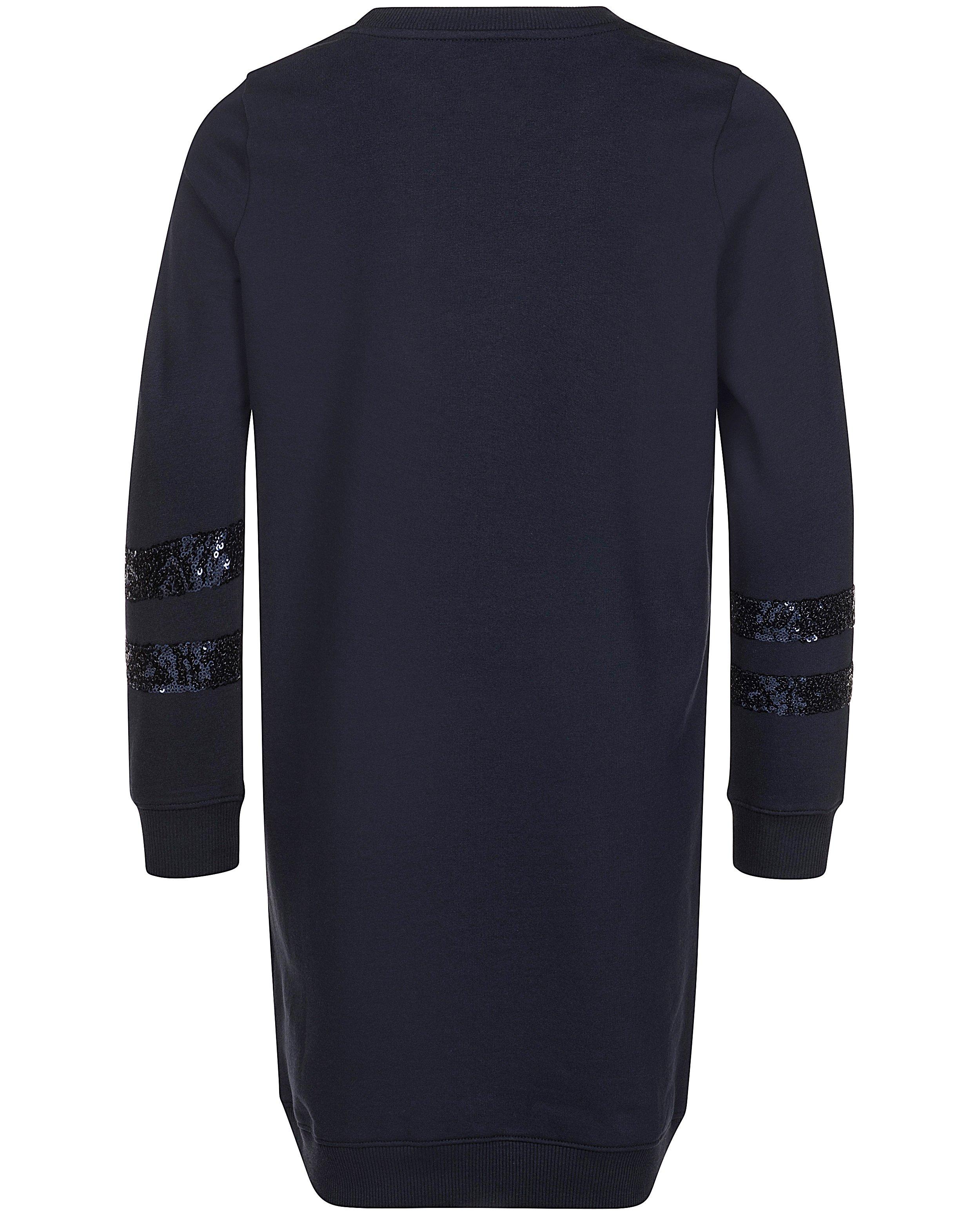 Kleedjes - Sweatjurk met pailletten