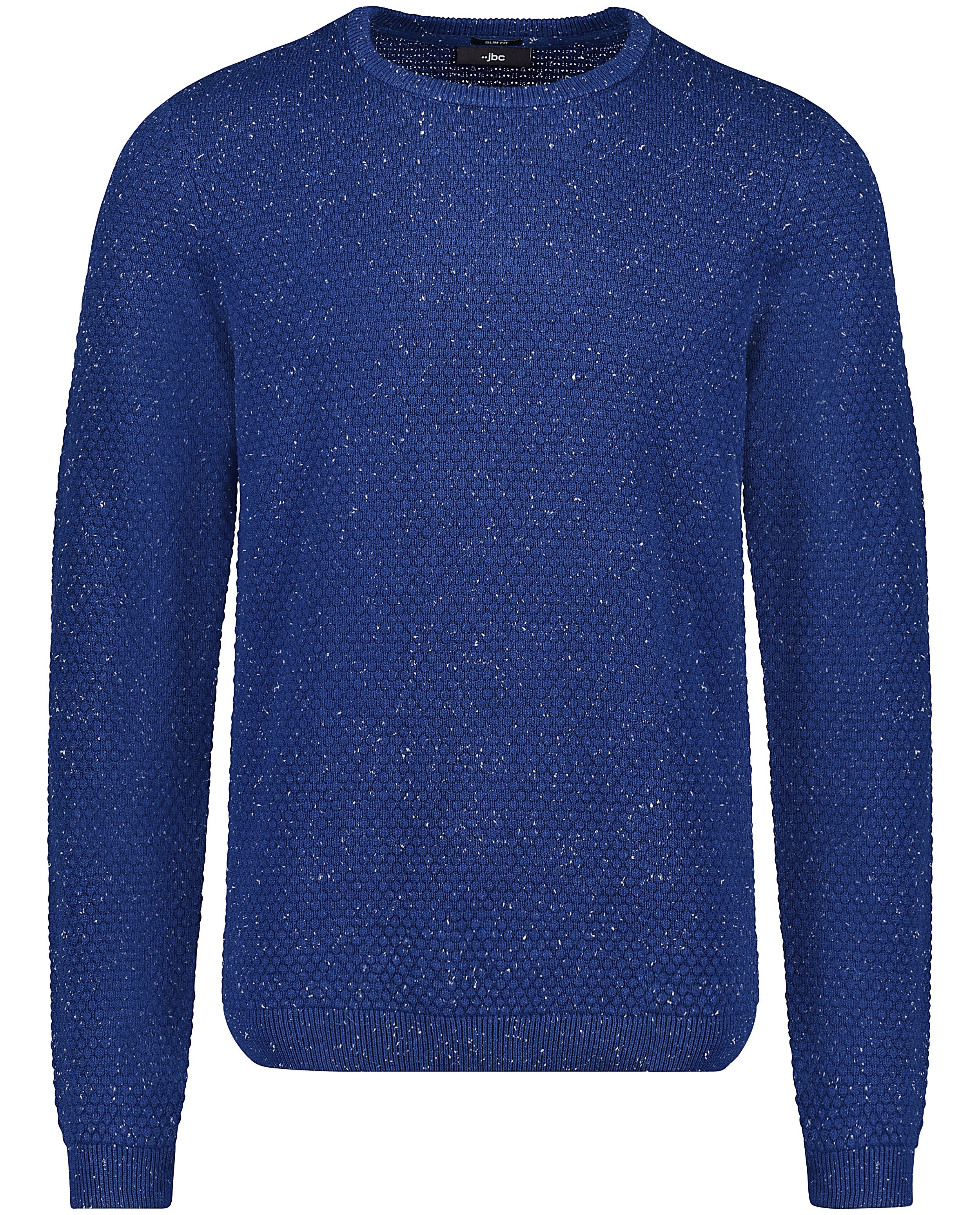 Blauwe sweater - met spikkels - JBC