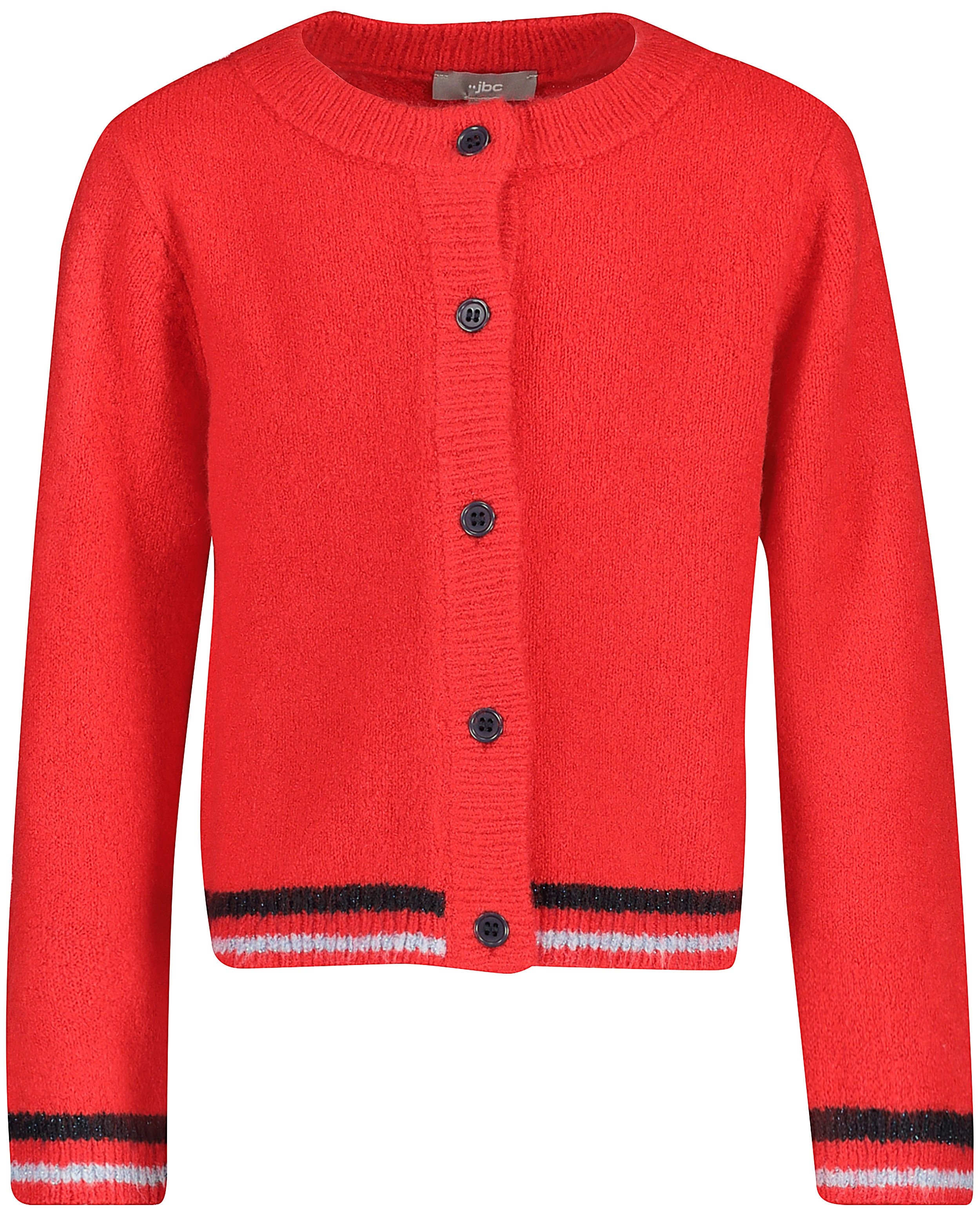 Cardigans - Cardigan rouge tricoté