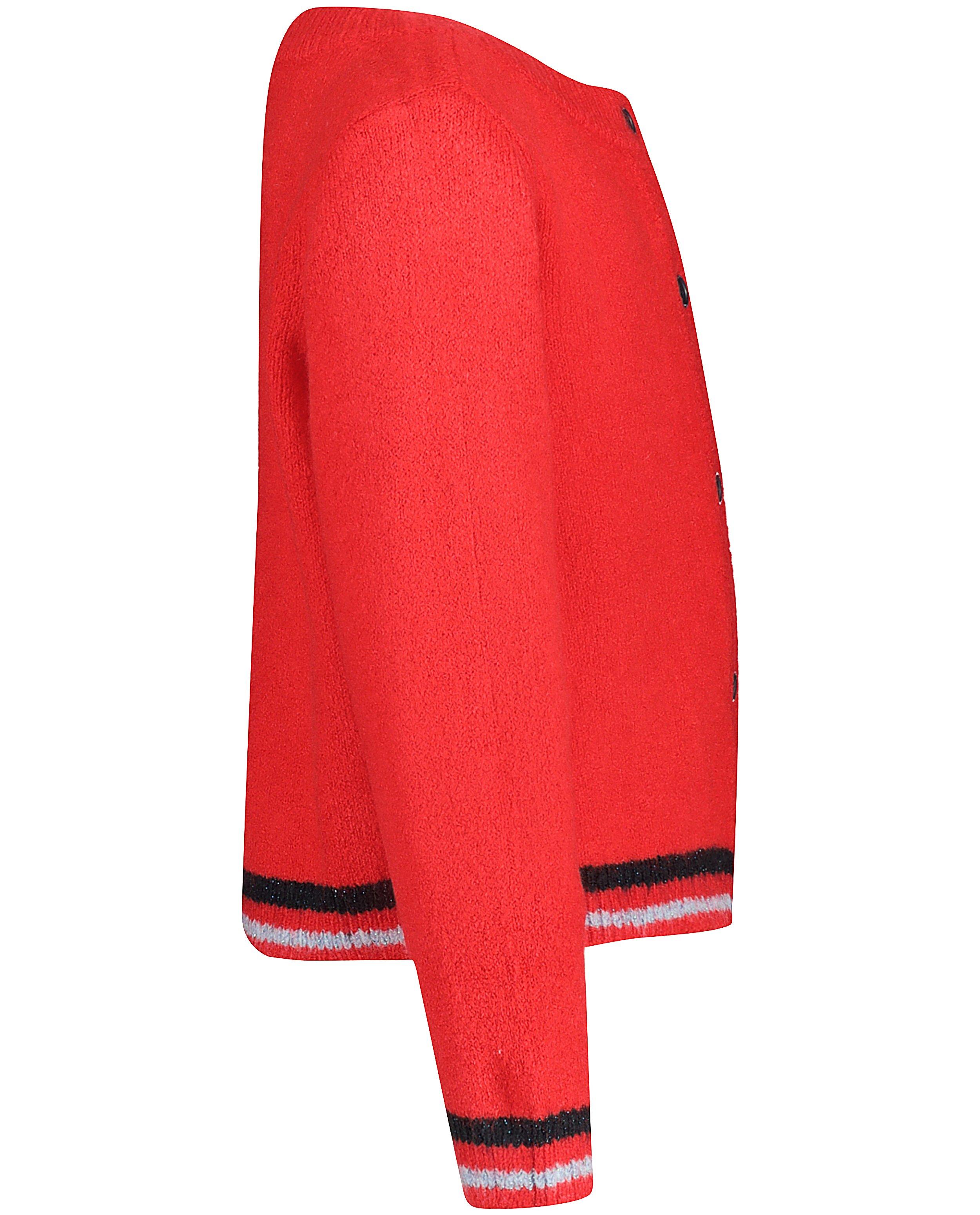 Cardigans - Rood gebreid vest