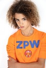 Oranje sweater - met patch, ZulupaPUWA - Zulu Papuwa
