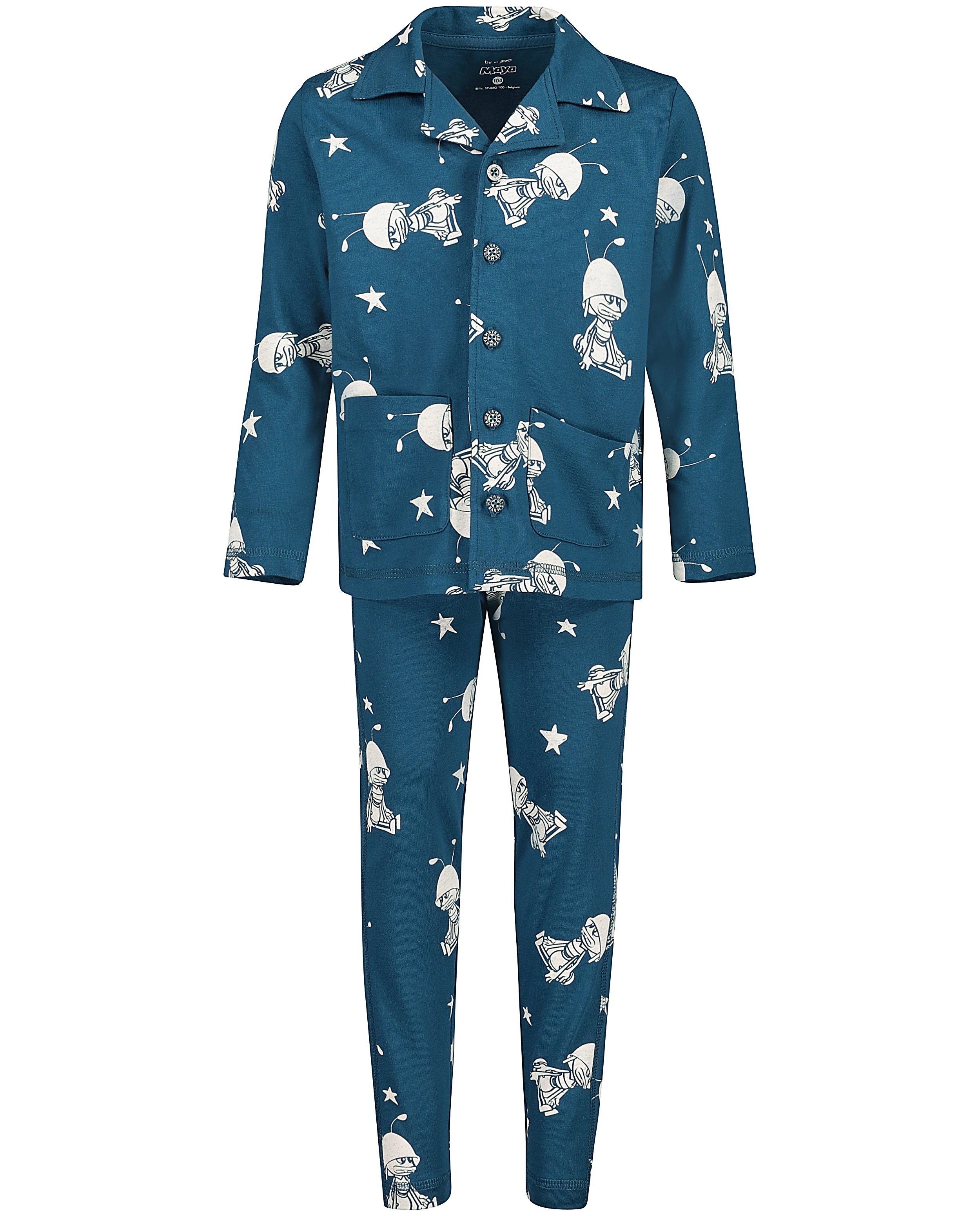 Pyjamas - Pyjama bleu pétrole