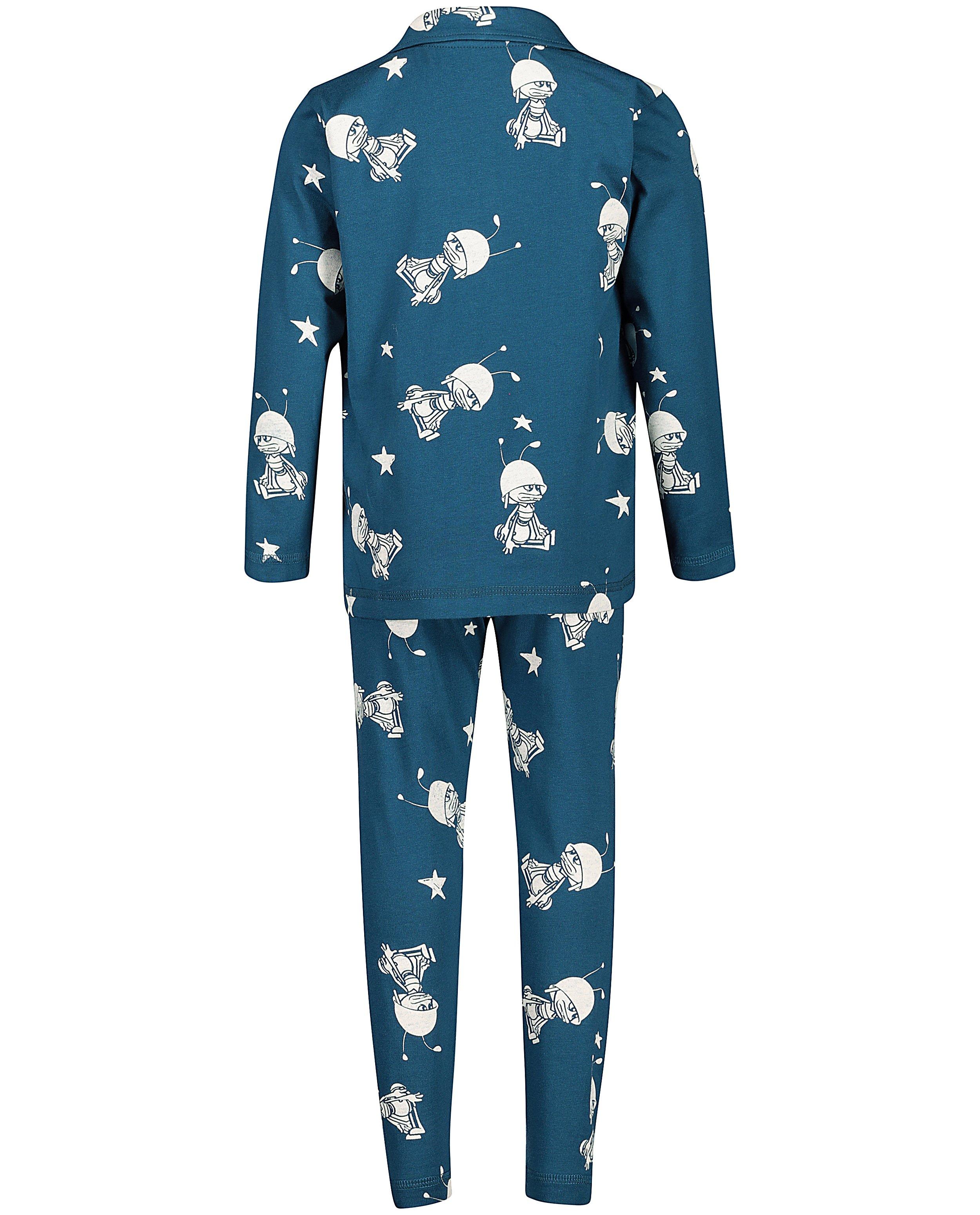 Pyjamas - Pyjama bleu pétrole