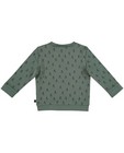 Sweaters - Teal sweater met print