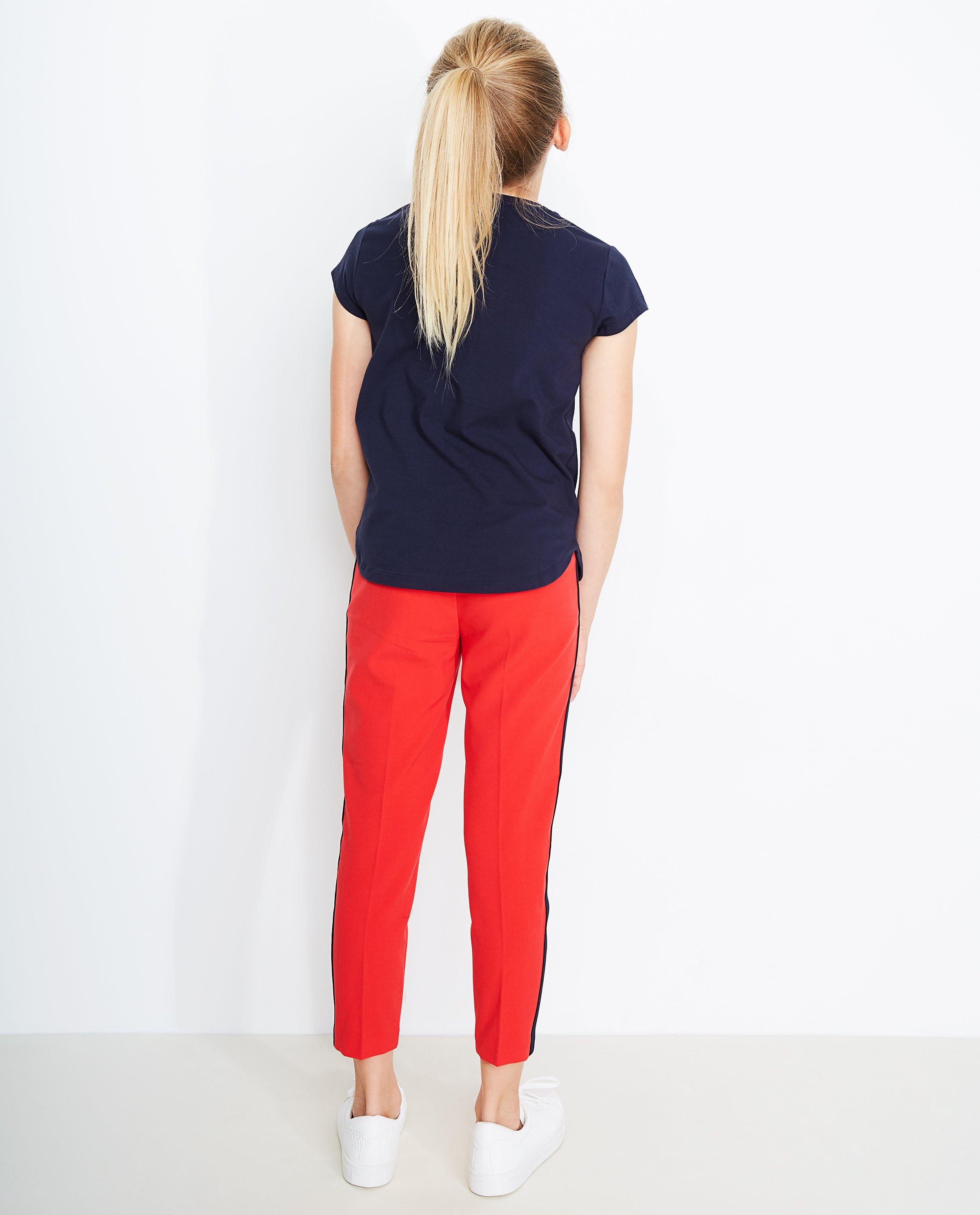 Pantalons - Pantalon avec une bande