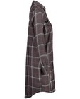 Robes - Robe-chemisier gris foncé