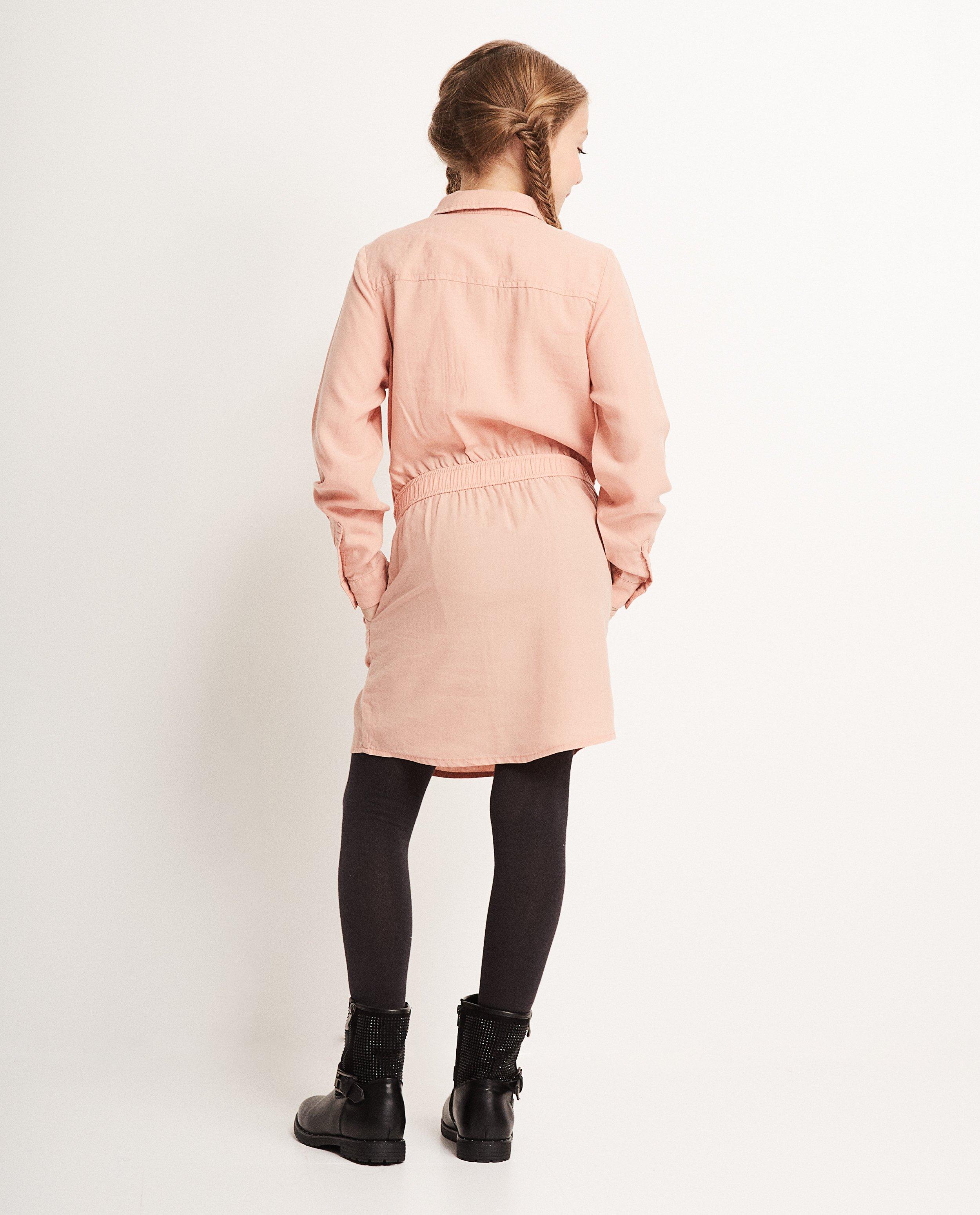 Robes - Robe vieux rose, lyocell