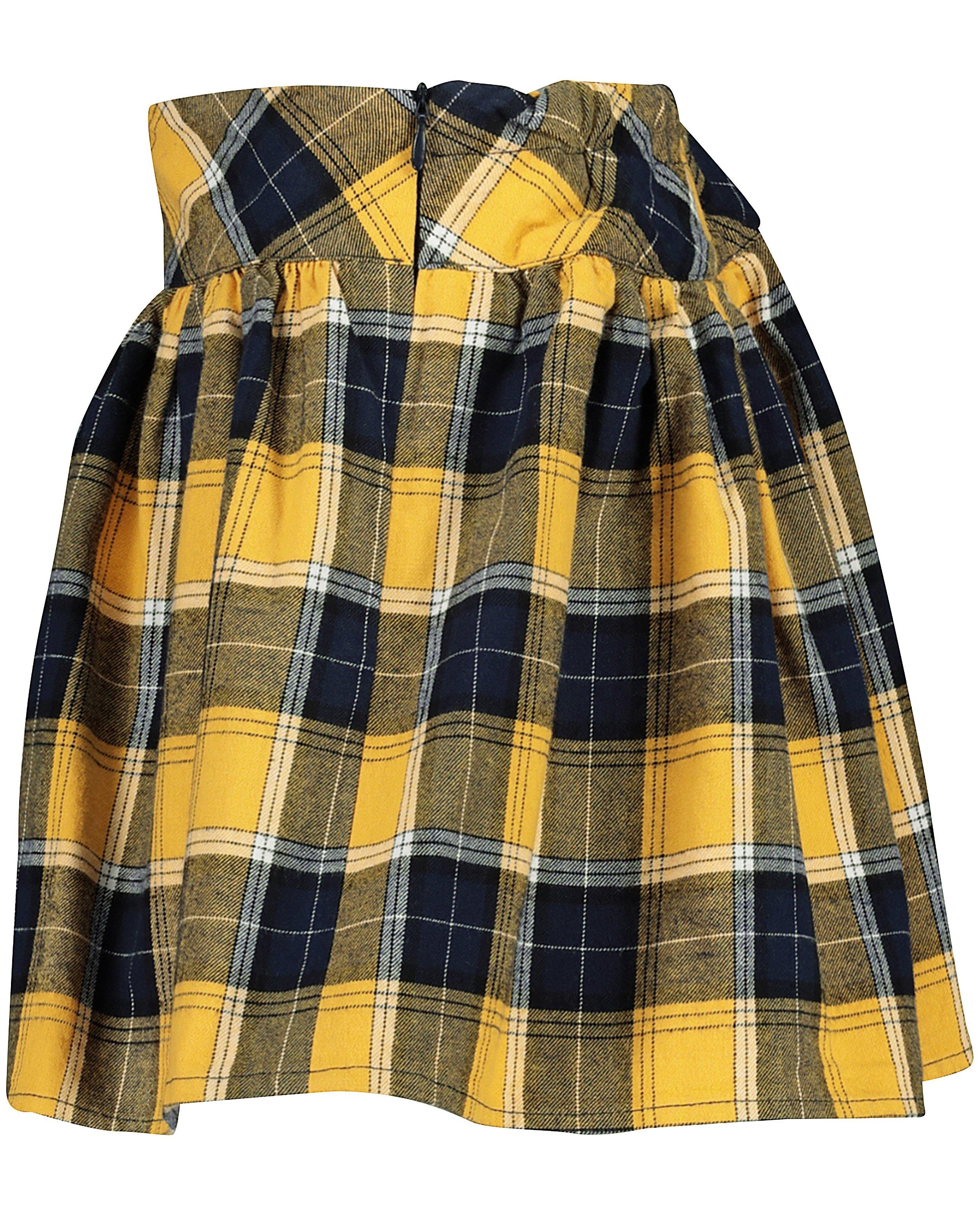 Geruite rok - Product Detail - donkergeel - afbeelding nummer 4