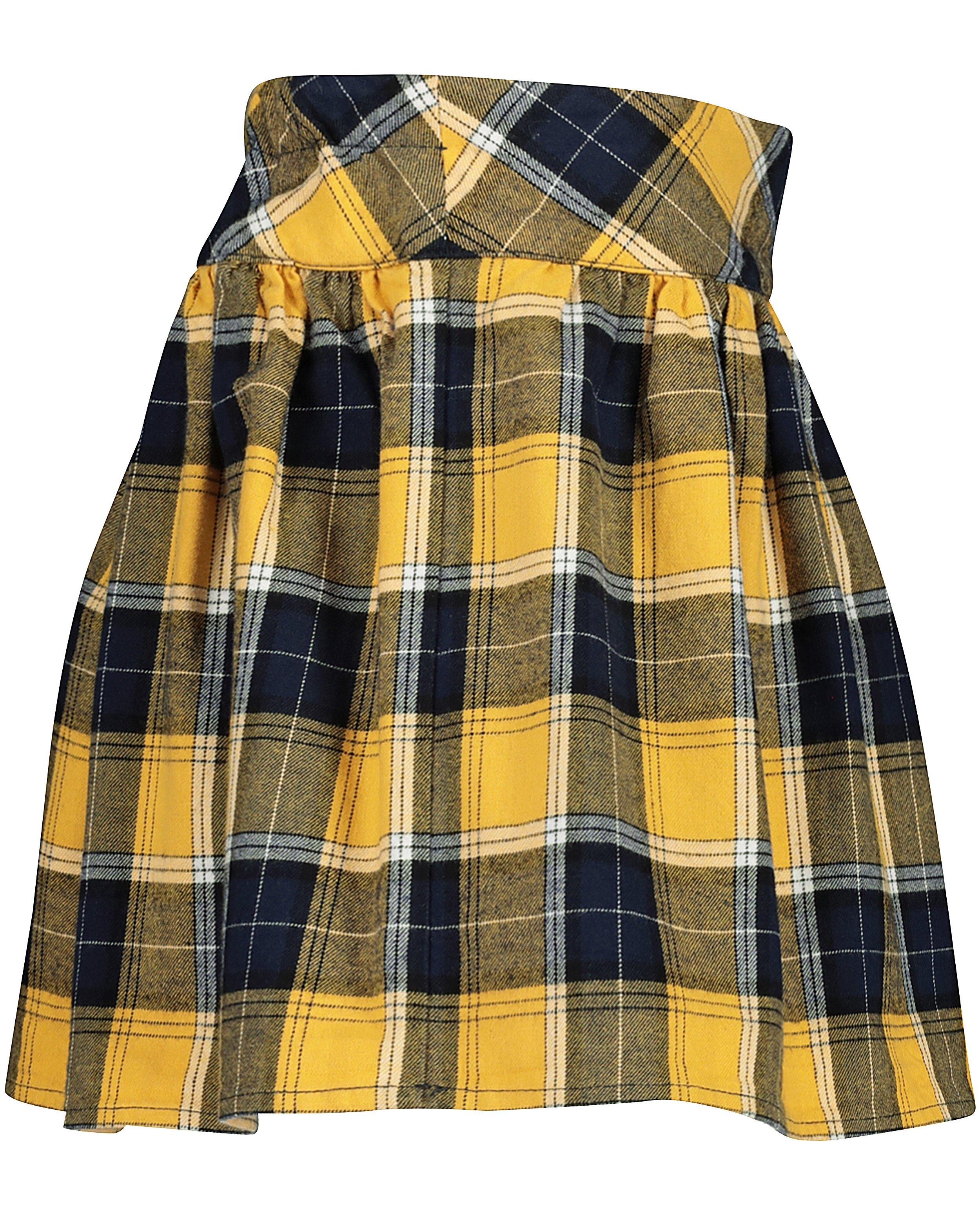 Geruite rok - Product Detail - donkergeel - afbeelding nummer 5