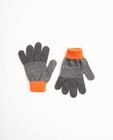 Color block handschoenen - in grijs en fluo-oranje - JBC